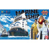 BANDAI One Piece Grand Ship Collection Marine Warship Model Kit