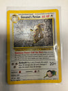 Pokemon TCG Giovanni’s Persian 8/132 Gym Challenge Holo Damaged