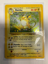 Pokemon TCG Raichu 14/102 Base Set Holo LP