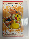 (J) Pokemon Center Poncho Pikachu Mega Charizard Y Promo