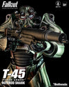 Threezero Fallout Hot Rod Shark T-45 Power Armor 1:6 Sixth Scale Figure
