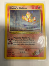 Pokemon TCG Blaine’s Moltres 1/132 Gym Heroes Holo LP