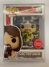 Autographed Mick Foley Funko Pop! WWE Cactus Jack GameStop Exclusive #105