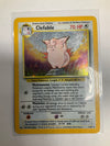 Pokémon TCG Clefable 1/64 Jungle Holo Misprint No Icon HP