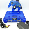 CONSOLE: Nintendo 64 Model NUS-100 Translucent Ocean Blue Version w/ One Controller & Memory Expansion Pak S/N: NS291215565