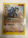 Pokemon TCG Armaldo 1/100 Sandstorm Holo Prerelease Stamp NM