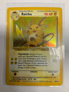 Pokémon TCG Raichu 14/62 Fossil Holo NM