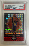 2019 Panini Mosaic LeBron James Jam Masters card #16