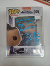 SIGNED Funko Pop Avatar the Last Airbender Sokka #536 JSA  AT32038 Jack DeSena